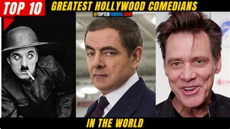 Top 10 Greatest Hollywood Comedians Of All Time In 2023