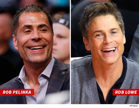 Rob Lowe Says Hes Not Lakers Gm Rob Pelinka But If He Was