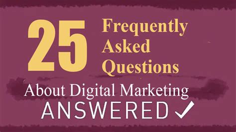 Answers To The Most Frequently Asked Questions In Digital Marketing Sparkconect Solutions