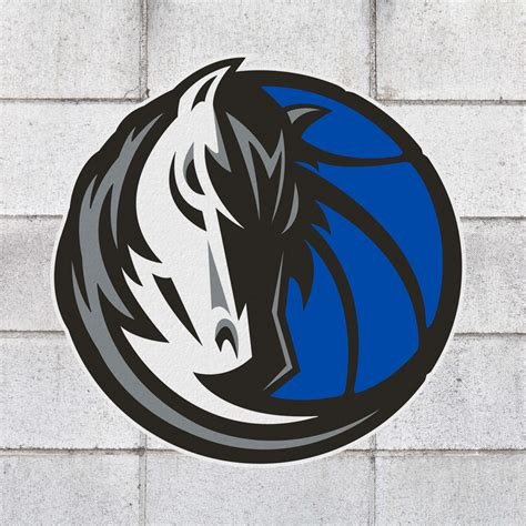 A virtual museum of sports logos, uniforms and historical items. Dallas Mavericks: Logo - X-Large Officially Licensed Outdoor Graphic