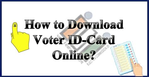 Voter Id Card Download Voter Id Download Adventurefasr How To