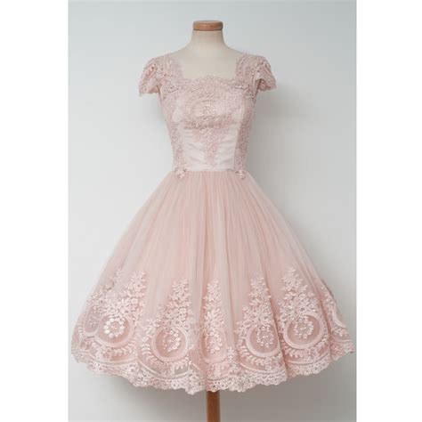 Cap Sleeve Homecoming Dress Light Pink Homecoming Dress Laceapplique