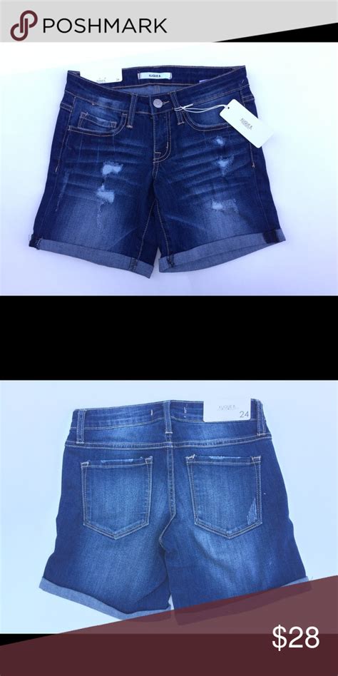 Klique B Shorts Dark Denim All Sizes Denim Dark Denim Shorts