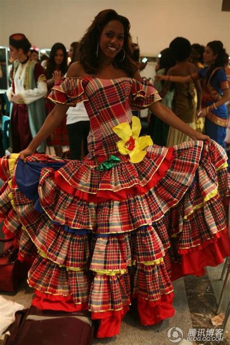 Jamaican National Dress And Miss Jamaica Universe Afrodeity