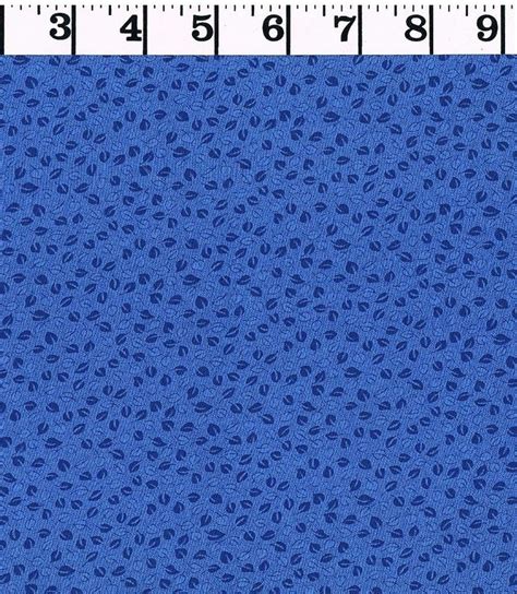 Blue 100 Cotton Fabric Quilting Quilt Material Bty Clothing Decor Kids