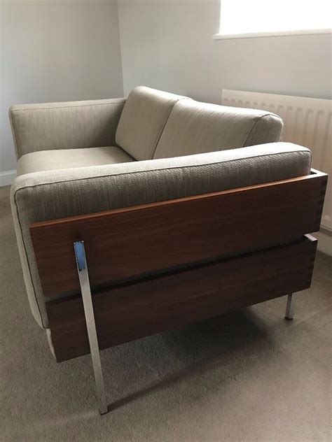 As low as $112 /mo at 0% apr with affirm. Habitat Robin Day Days Forum 2 Seater Sofa - Walnut, Light ...