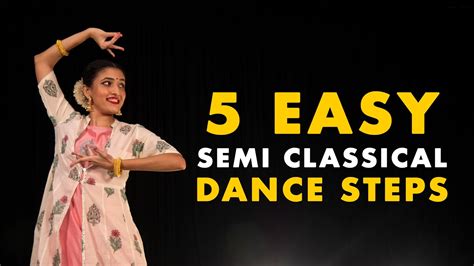 Semi Classical Dance Tutorial 5 Easy Steps Using 1 Footwork Part 5