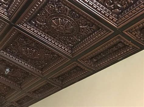 Da Vinci Faux Tin Ceiling Tile Drop In 24″x24″ 215 Idea Library