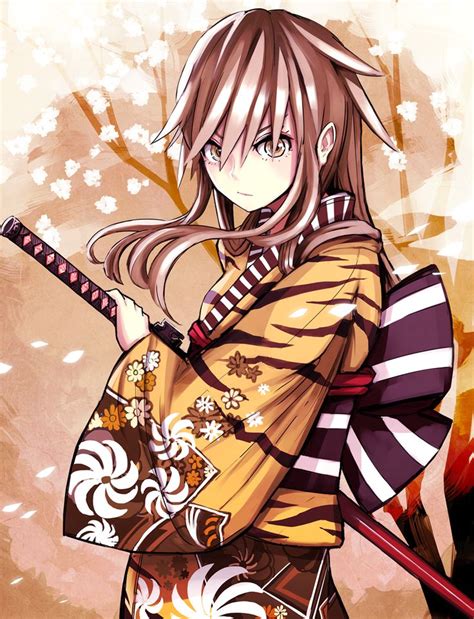 Samurai Girl Anime Ninja Samurai Assassin Pinterest Beautiful