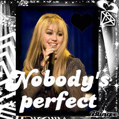 Nobody S Perfect Hannah Montana Hannah Montana Nobodys Perfect Miley Cyrus