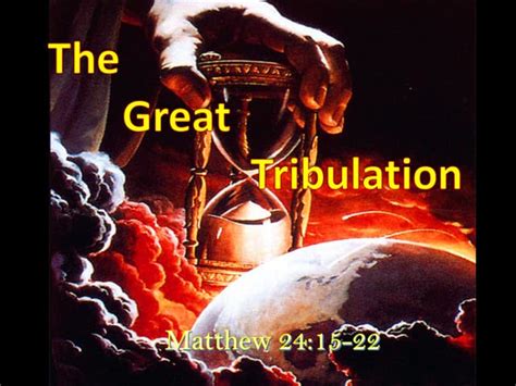 The Great Tribulation Ppt