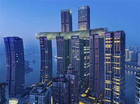 As Part Of The New Raffles City Chongqing Complex The Crystal By Safdie