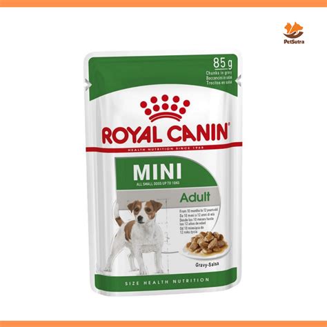 7 how long will it last? Royal Canin Mini Adult Dog Food, Gravy, 12 pouches 85gms each