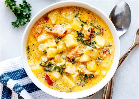 Creamy Instant Pot Sausage Soup Recipe With Kale And Potato Instant