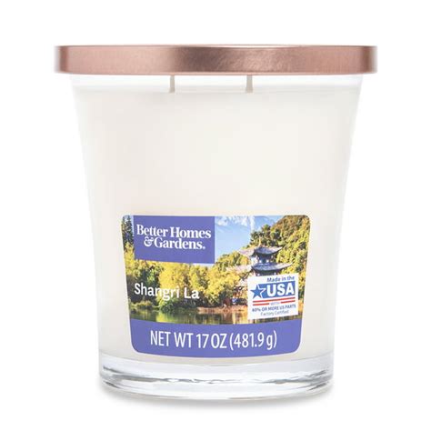 Better Homes And Gardens 17oz Shangri La Scented 2 Wick Jar Candle