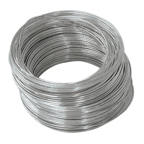 Row cover support wire support hoops: OOK 100 ft. 25 lb. 22-Gauge Galvanized Steel Wire-50135 ...