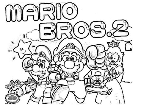 Mario Bros Para Colorear Pintar E Imprimir