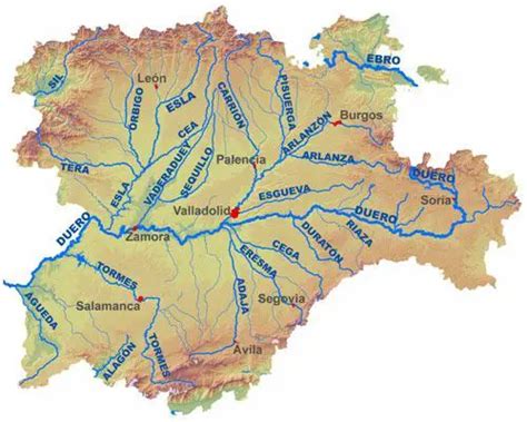 Rio Nalon Mapa Mapa