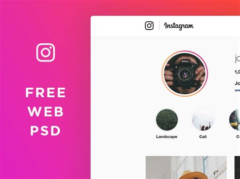 26 Download Instagram Profile Mockup Psd 7665mockup