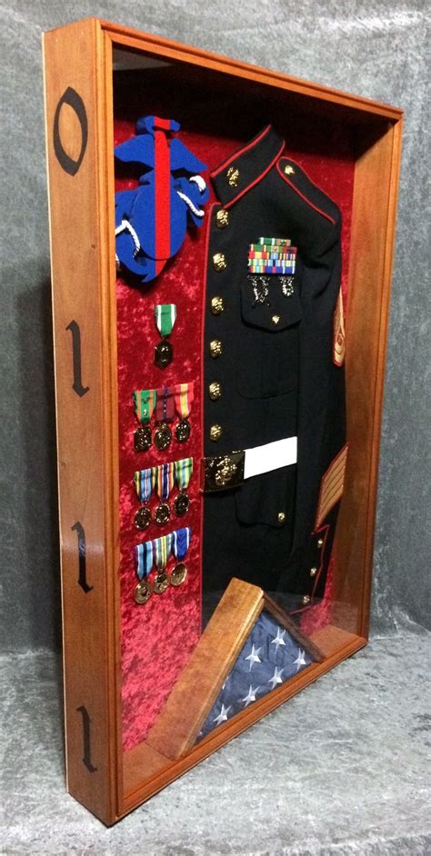 Usmc Shadow Box Questions On Design Or Price Contact Lunawood1775gmail