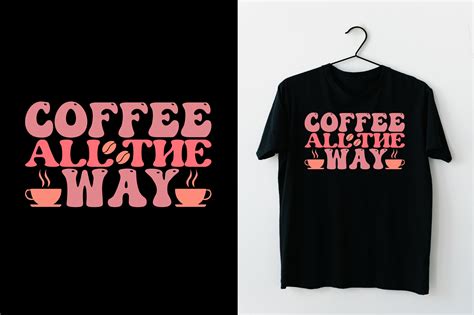 coffee all the way retro svg graphic by rajibstore 987 · creative fabrica