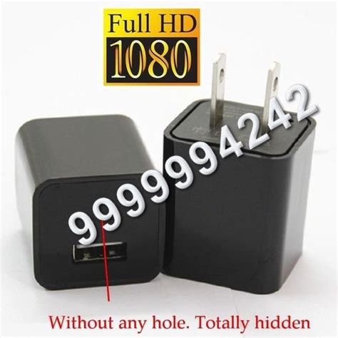 Spy 1080p Mini Ac Adapter Charger Hidden Spy Camera Loop Rec At Rs 12000 Spy Wireless Camera