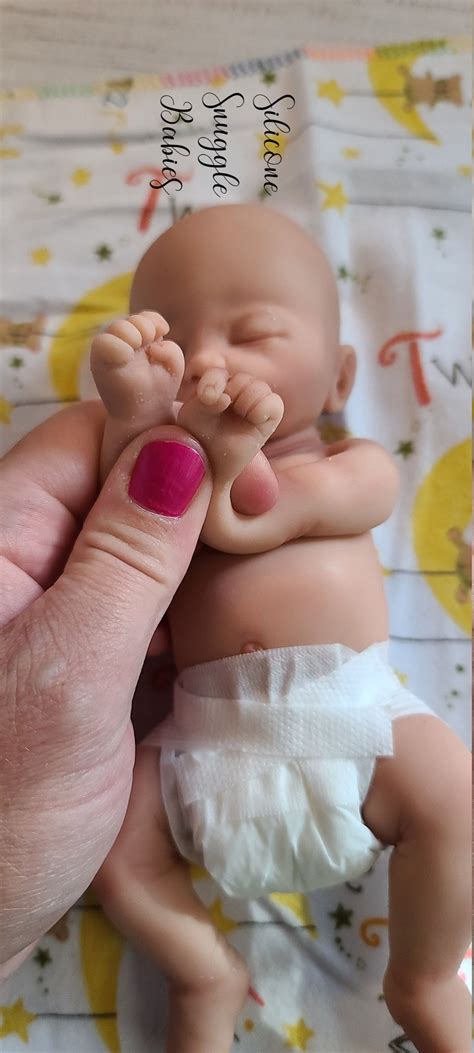 8 Girl Micro Preemie Full Body Silicone Baby Doll Etsy