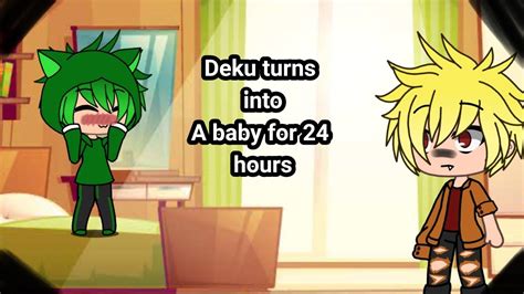 Deku Turns Into A Baby Part1 Youtube