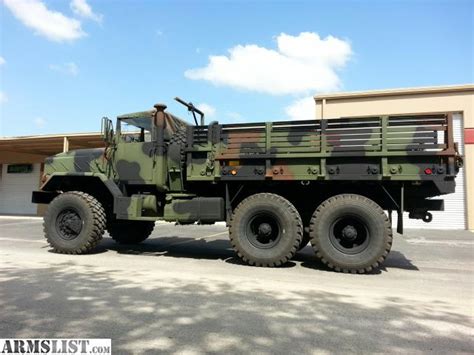 Armslist For Sale 1992 Bmy Harsco M923a2 5 Ton 6x6 Military Cargo Truck