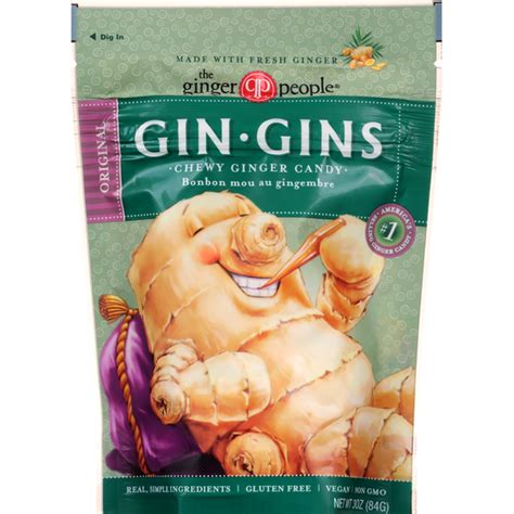 The Ginger People Ginger Candy Original Chewy 3 Oz Instacart