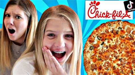 Trying Pizza Made From Fast Food Trying Viral Tik Tok Trends Taylor