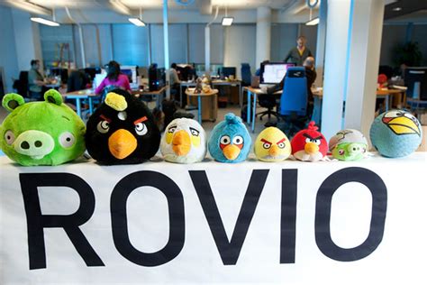Angry Birds Maker Rovio Talks Ipo Digits Wsj