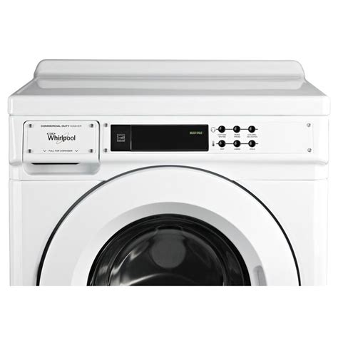 Whirlpool 31 Cu Ft Front Load Commercial Washer White Energy Star In