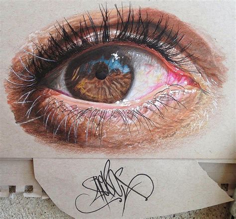 Kredki Realistic Eye Drawing Eye Art Hyperrealistic Eye Drawing