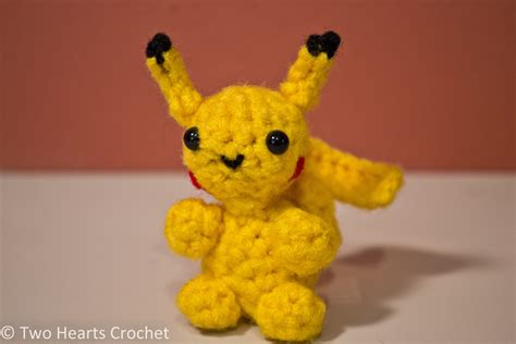 Mini Pokemon Series: Pikachu Amigurumi Pattern | Amigurumi pattern, Pokemon pattern, Pikachu crochet