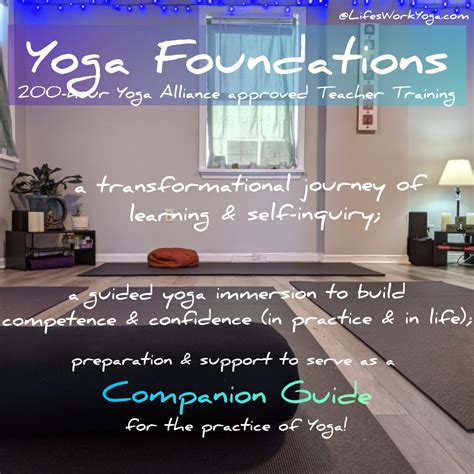 Yoga Foundations Lifeswork Yoga