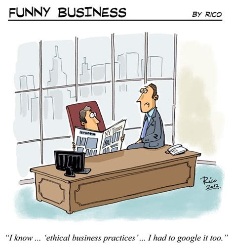 Ethics Bizcommunity Funny Business