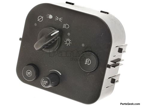 Chevrolet Trailblazer Headlight Switch Head Light Switch Standard