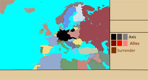 Image Alternative World War 2 In Europe Mappng Thefutureofeuropes