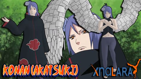 Naruto Uns3 Konan Akatsuki For Xps By Asideofchidori On Deviantart