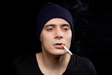Man Smoking Stock Photo Download Image Now Adult Adults Only