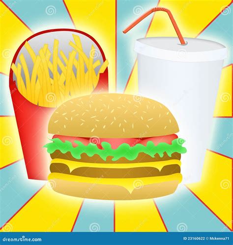 Fast Food Stock Photography - Image: 23160622