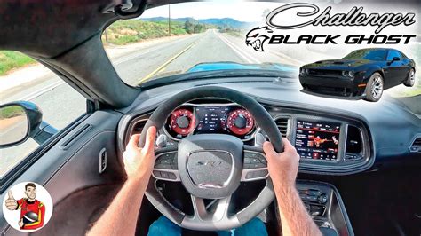 The Dodge Challenger Hellcat Black Ghost Is 807 Hp Of Closure Pov