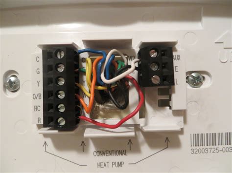 Honeywell Heat Pump Thermostat Wiring