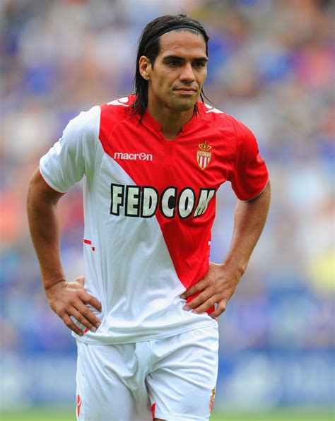 Radamel falcao garcía zárate (born 10 february 1986) is a colombian professional footballer who plays as a forward for spanish club rayo vallecano and captains the colombia national team. Radamel Falcao in Leicester City v Monaco - Pre Season Friendly - Zimbio