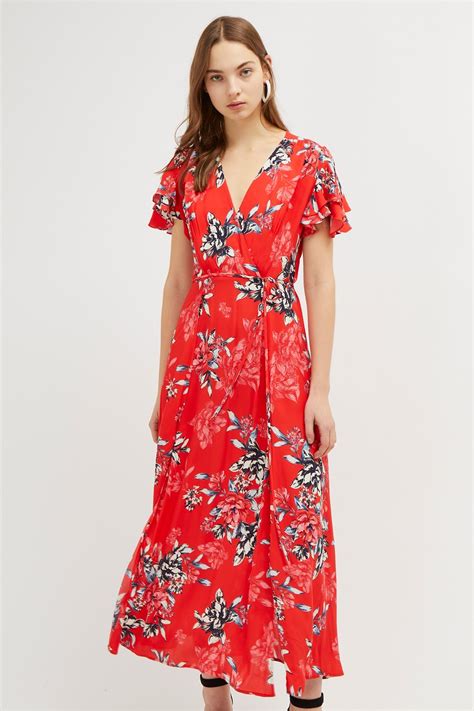 Coletta Maxi Tea Dress Spring Floral Dresses French Connection Usa