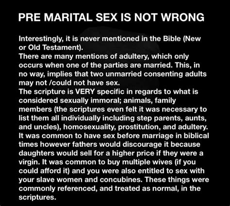 Pre Marital Sex Is Not Wrong Interestingly It Is Never Mentioned In Free Hot Nude Porn Pic Gallery