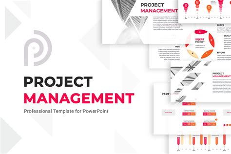 Project Management Powerpoint Presentation Templates Creative Market