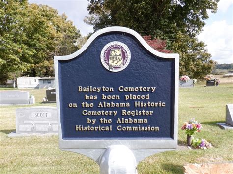 Baileyton Cemetery På Baileyton Alabama ‑ Find A Grave Begravningsplats