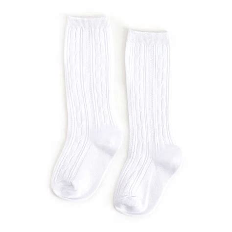 White Cable Knit Knee High Socks White Knee High Socks Knee High Socks Knee High Stockings